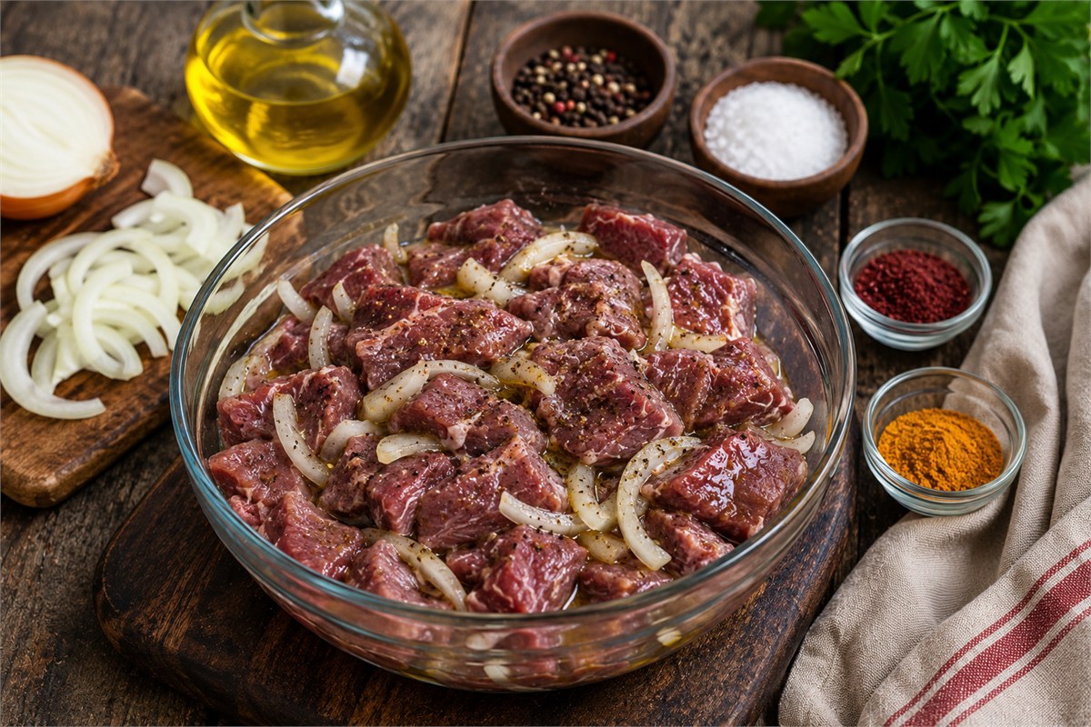 چطور گوشت کباب را مزه‌دار کنیم